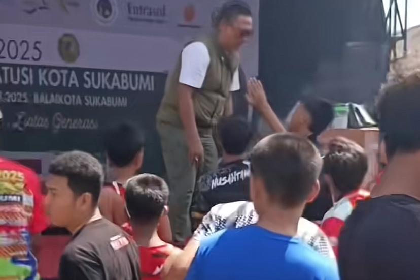 Kericuhan di OsteoRun Sukabumi